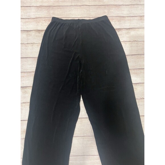 West End Elastic Waist Black Pants Like Chico’s Travelers Size Large - Picture 4 of 6
